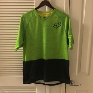 Fox Heather Green Indicator S/S Outdoor Jersey
